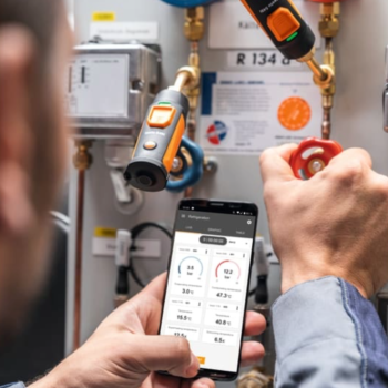 Testo 549i aukšto slėgio matavimo prietaisas su mobilia aplikacija