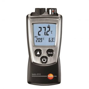 Testo 810 infraraudonųjų ir aplinkos termometras