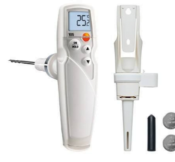 Testo 105 termometras šaldytų produktų matavimui