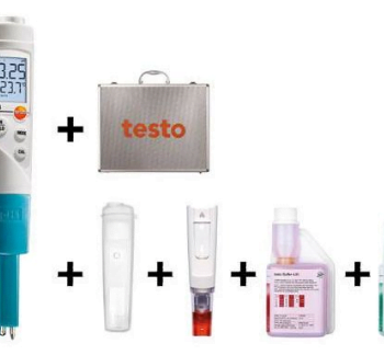 Testo 206 pH1 skysčių pH matavimo rinkinys