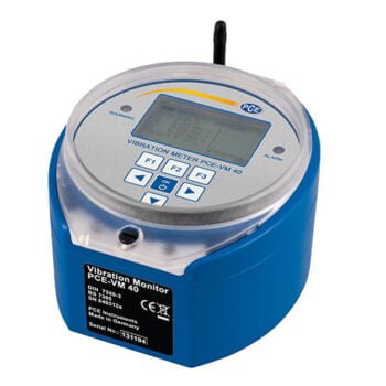 Vibracijos duomenų kaupiklis PCE VM 40C
