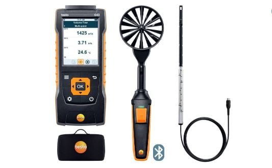 Testo 440 Air Flow ComboKit 1