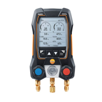 Testo 550s skaitmeninis kolektorius su 2 krypčių vožtuvu