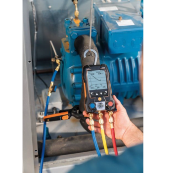 Testo 550s skaitmeninis kolektorius su 2 krypčių vožtuvu