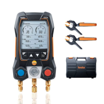 Testo 550s Smart Kit skaitmeninis kolektorius su belaidžiais temperatūros zondais