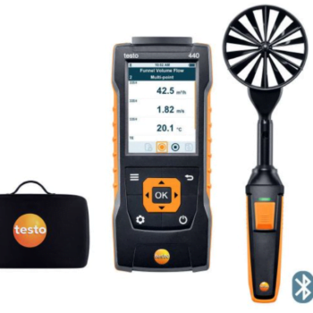 Testo 440 anemometro komplektas 100 mm