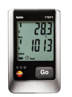 Testo 176 P1 absoliutaus slėgio temperatūros ir drėgmės duomenų kaupiklis