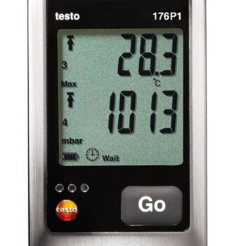 Testo 176 P1 absoliutaus slėgio temperatūros ir drėgmės duomenų kaupiklis
