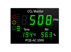 CO2 analizatorius PCE AC 2000