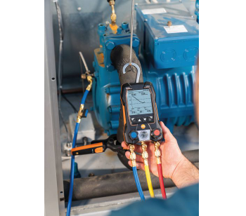 Testo 550s Smart Kit skaitmeninis kolektorius su belaidžiais temperatūros zondais ir žarnomis