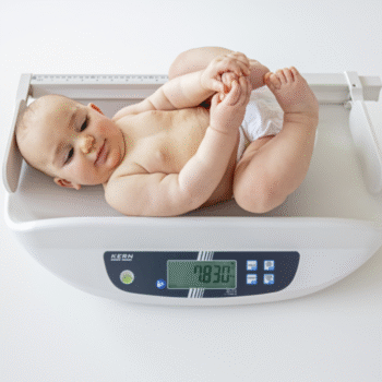 Kūdikių svarstyklės KERN MBA 10K-3M