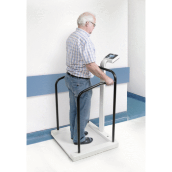 Medicininės svarstyklės su turėklais KERN MTA 400K-1M