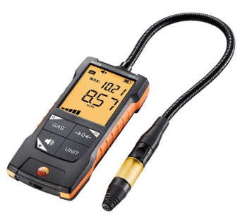 Testo 316-1 - dujų nuotėkio detektorius su lanksčiu zondu