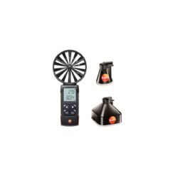 Testo 417 Kit 1 mentelinis anemometras su aplikacija ir gaubtais