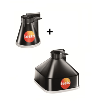 Testo 417 Kit 1 mentelinis anemometras su aplikacija ir gaubtais nuoma