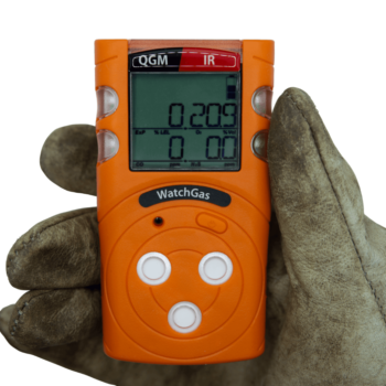 Watchgas QGM O2, LEL, CO, H2S degiųjų dujų detektorius (nuoma) su sertifikatu