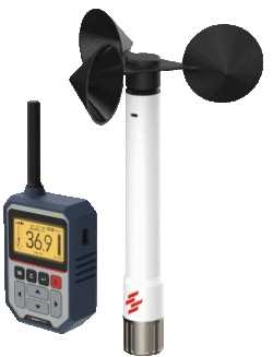 Belaidis anemometras Scarlet WR-3 PLUS