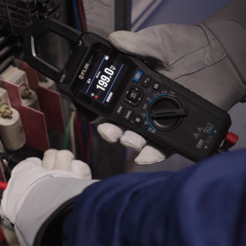 Gnybtų matuoklis ir termovizorius su METERLiNK® FLIR CM276