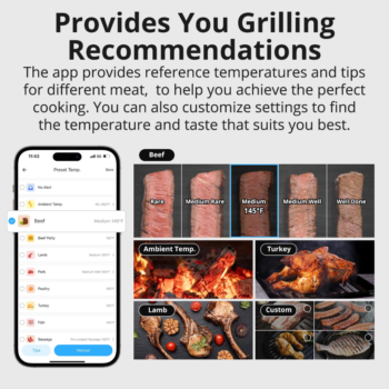 Kepsninės termometras BBQ SONOFF BMT01