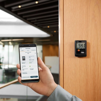 Testo 174 H BT – Mini duomenų kaupiklis temperatūrai ir drėgmei su Bluetooth® 0572 1743 02 (nuoma)