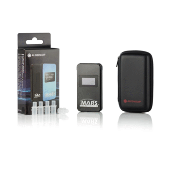 Elektrocheminis alkotesteris Alcovisor Mars (juodas)