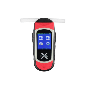 Profesionalus elektrocheminis alkotesteris Alcovisor Mark X (raudonas)
