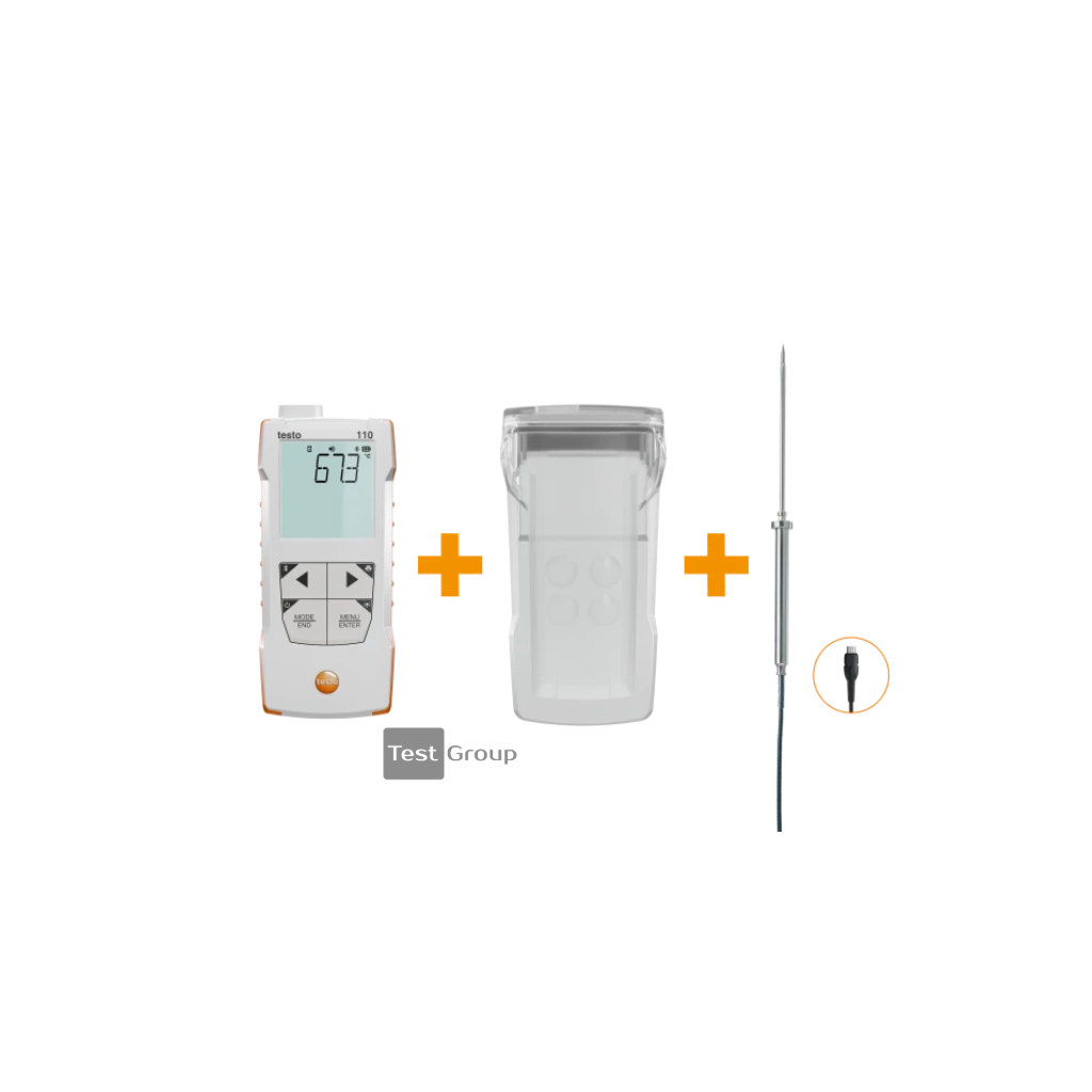 Testo 110 termometro rinkinys maisto kontrolei
