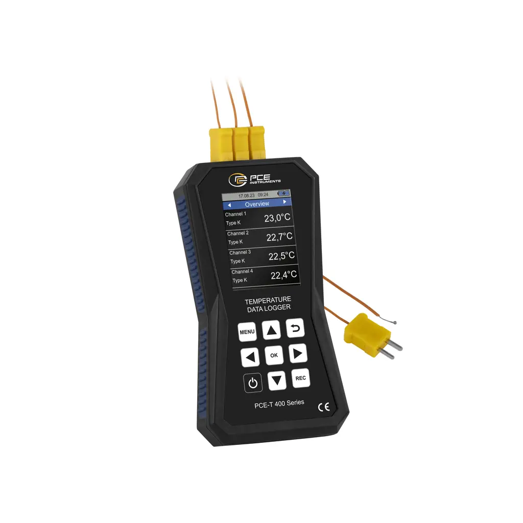 Temperatūros duomenų kaupiklis PCE T 420 - 4 kanalų - Image 2