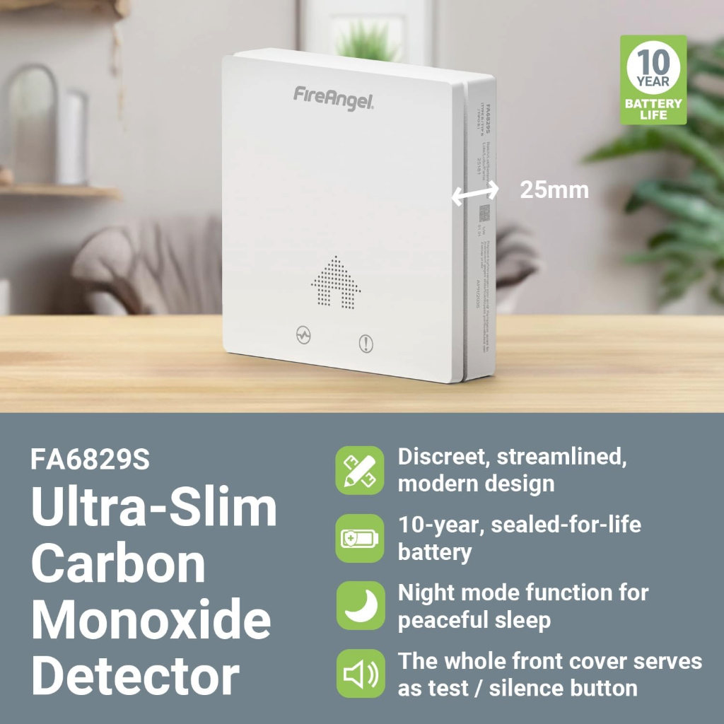 Anglies monoksido detektorius FireAngel FA6829S-EUX10 - Image 7