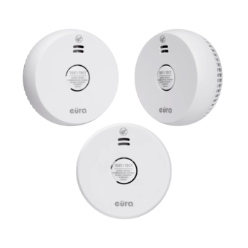 Dūmų detektorių rinkinys Eura SD-09A2-3