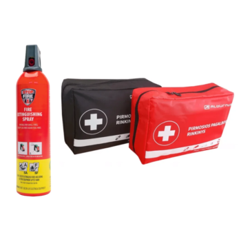 Gesintuvo ir pirmosios pagalbos vaistinėlės rinkinys AGV1
