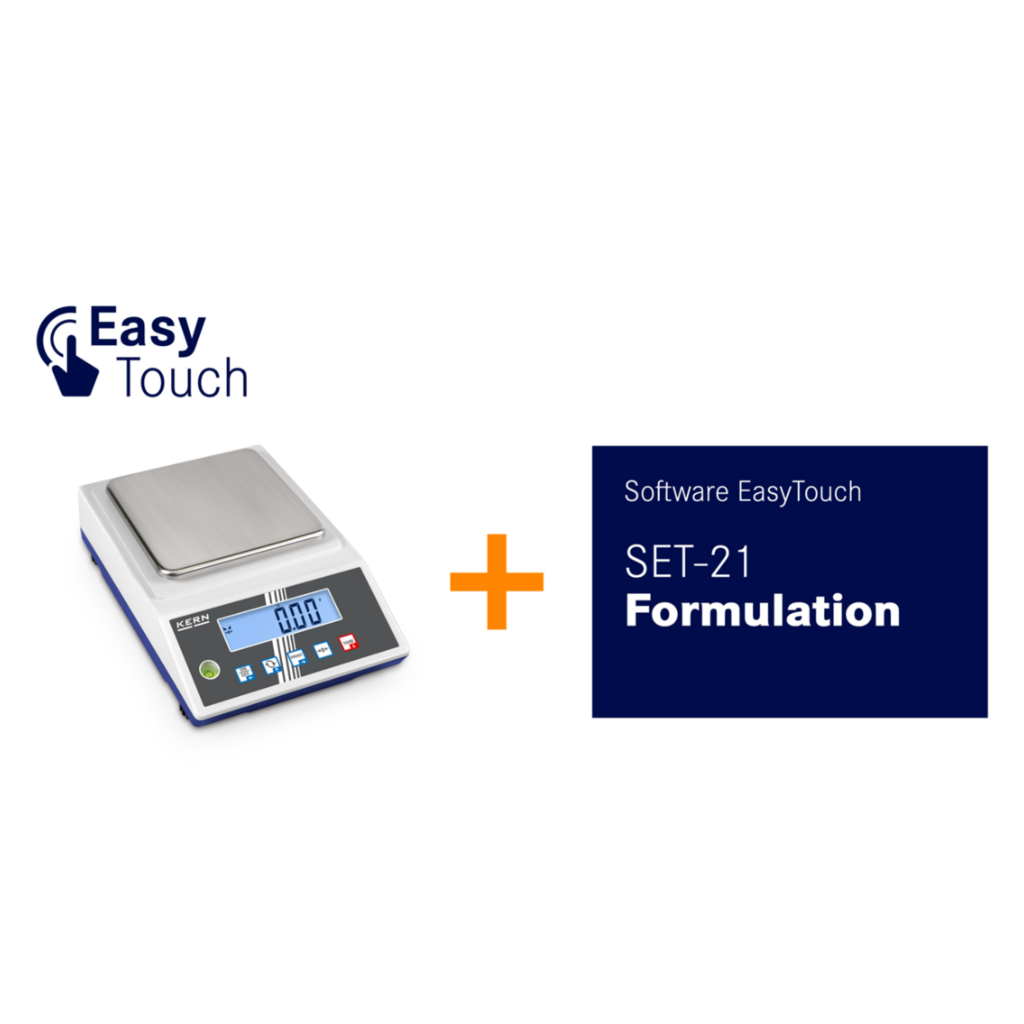 Laboratorinių svarstyklių rinkinys KERN PCB 1000-2-Rez