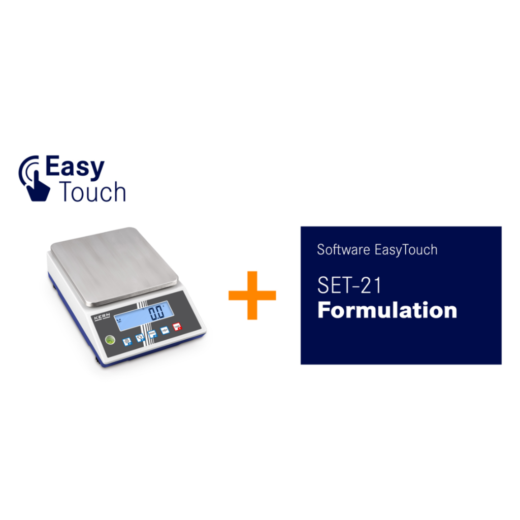 Laboratorinių svarstyklių rinkinys KERN PCB 10000-1-Rez