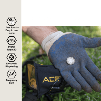 Metalo detektorius Garrett ACE 400i