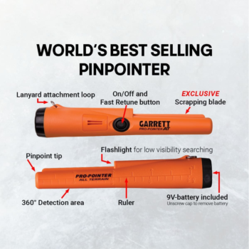 Rankinis metalo detektorius Garrett Pro-Pointer AT