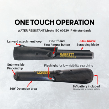 Rankinis metalo detektorius Garrett Pro-Pointer II