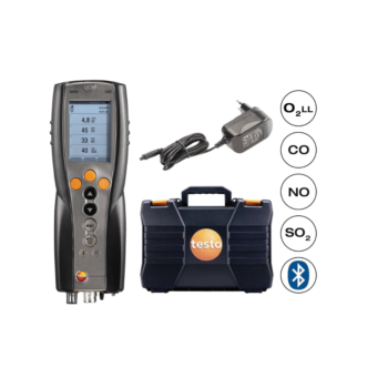 Testo 340 pramoninis išmetamųjų dujų analizatorius (SO2 rinkinys)