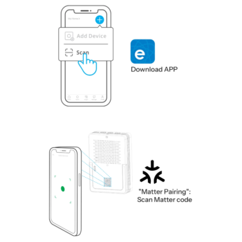 Išmanus oro kokybės matuoklis SONOFF AirGuard CO2 SAWF-08P