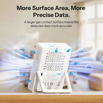 Išmanus oro kokybės matuoklis SONOFF AirGuard PM2.5/PM10 SAWF-07P