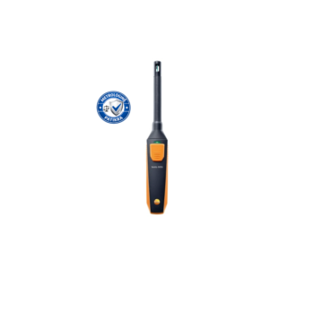 Testo 605i termohigrometras su mobilia aplikacija su metrologine patikra