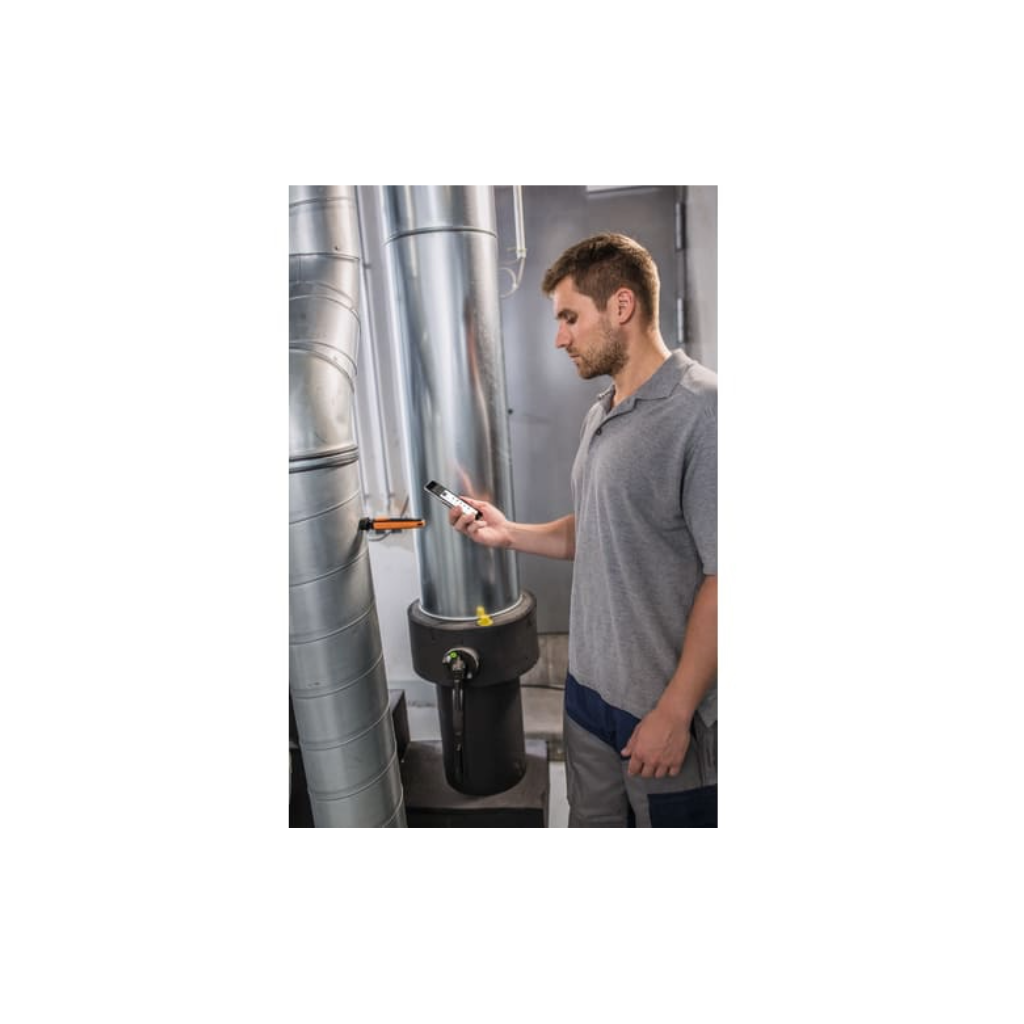 Testo 605i termohigrometras su mobilia aplikacija su metrologine patikra - Image 4