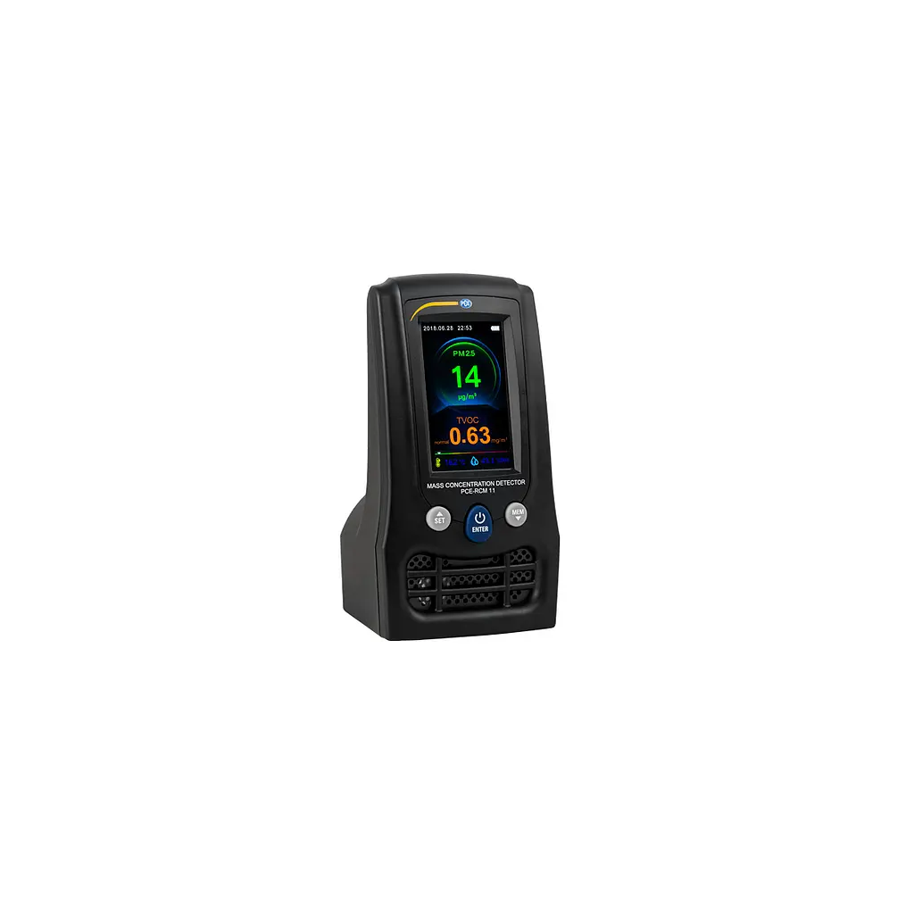 Oro kokybės matuoklis dalelių skaitiklis PCE-RCM 11 (PM2.5, PM10, HCHO, TVOC)