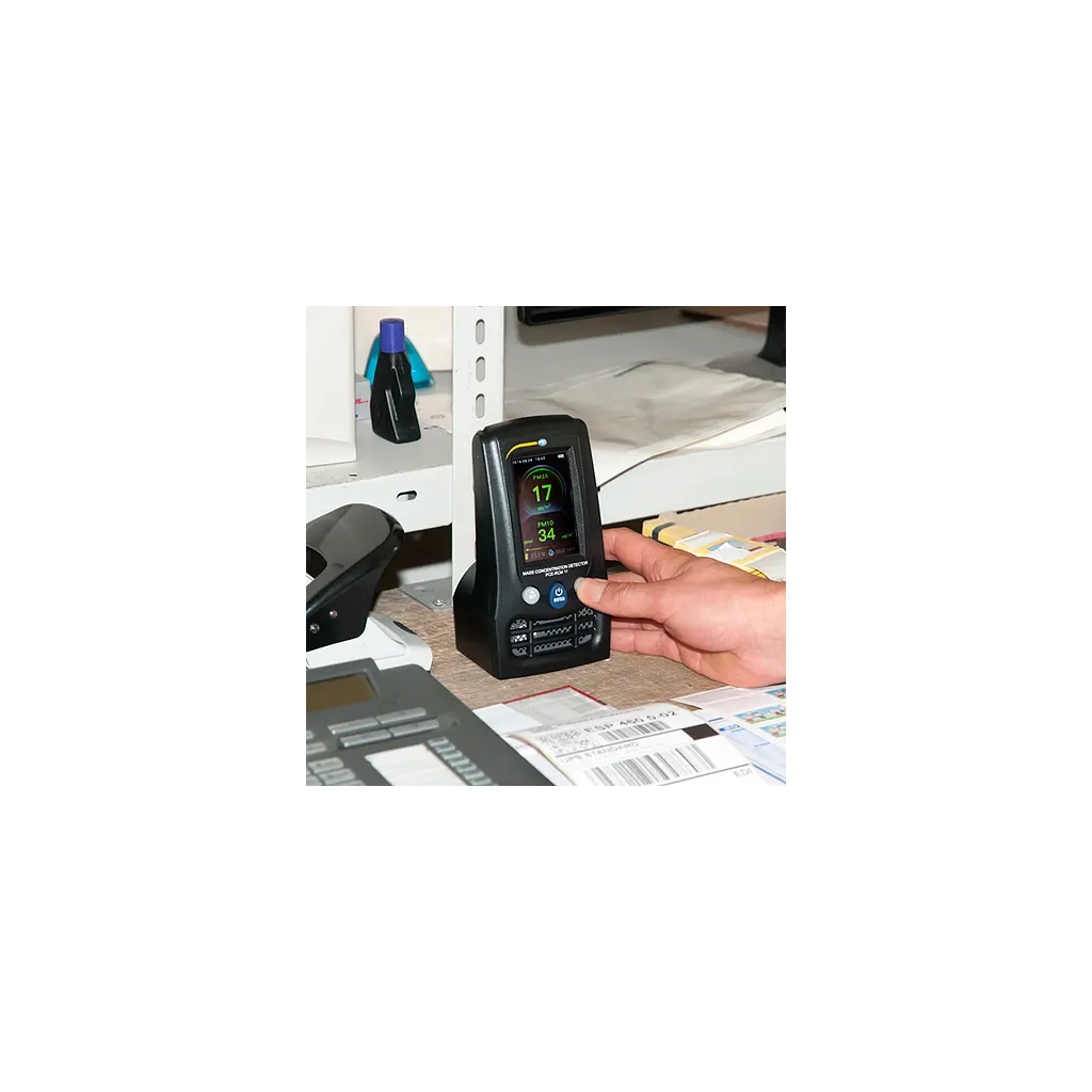 Oro kokybės matuoklis dalelių skaitiklis PCE-RCM 11 (PM2.5, PM10, HCHO, TVOC) - Image 4