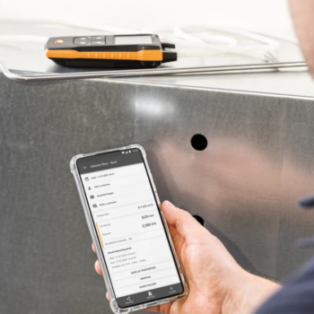 Testo 512-1 skaitmeninis diferencinio slėgio matavimo prietaisas su mobilia aplikacija (nuoma)