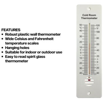 Šaldymo kameros termometras Brannan 255 mm