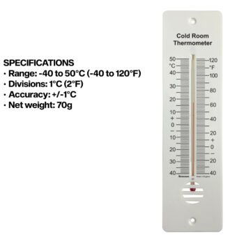Šaldymo kameros termometras Brannan 255 mm