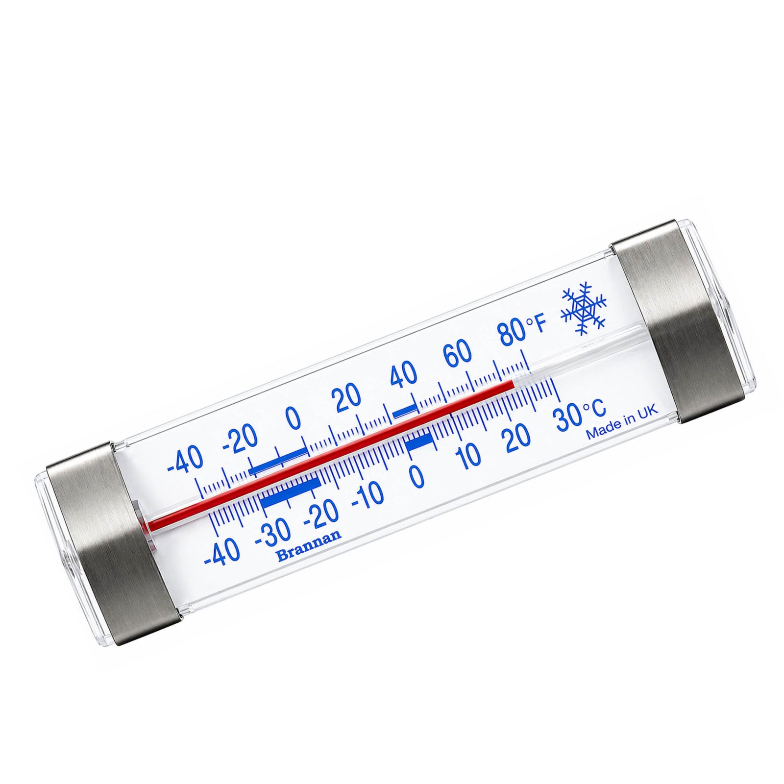 Šaldytuvo arba šaldiklio termometras Brannan -40 iki +30 °C horizontalus