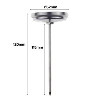 Mėsos kepimo termometras Brannan Ø50 mm