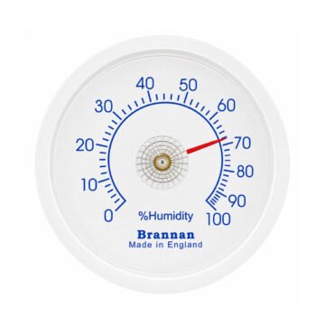 Apvalus higrometras Brannan Ø65 mm