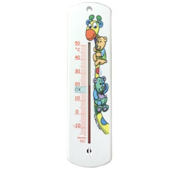 Sieninis termometras Brannan 240 mm su žirafos motyvu